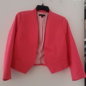 Ann Taylor hot pink blazer Size 6